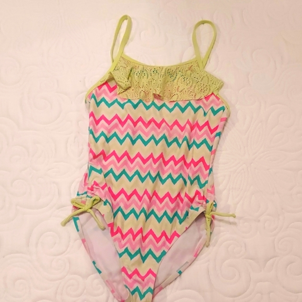 Girls One Piece Swim Suit